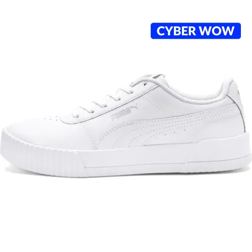 Zapatillas Puma Urbanas Mujer Carina L color blanco | Platanitos