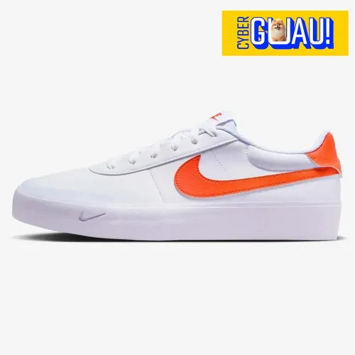 Nike Blanco de Hombre modelo Zapatillas Urbanas Hombre Court Shot blancos naranjas textiles hombre 2025031116560009911 Textil Goma
