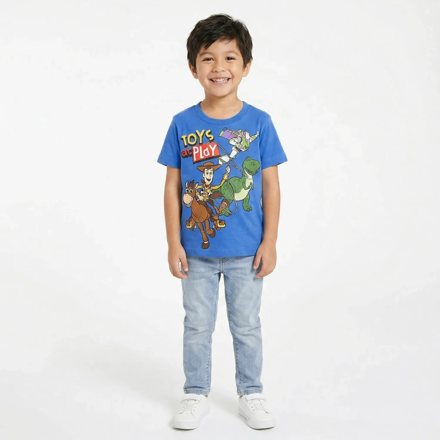Toy Story Polo Toy Story Manga Corta Niño Toy Story Tsc-0082 color azul | Platanitos