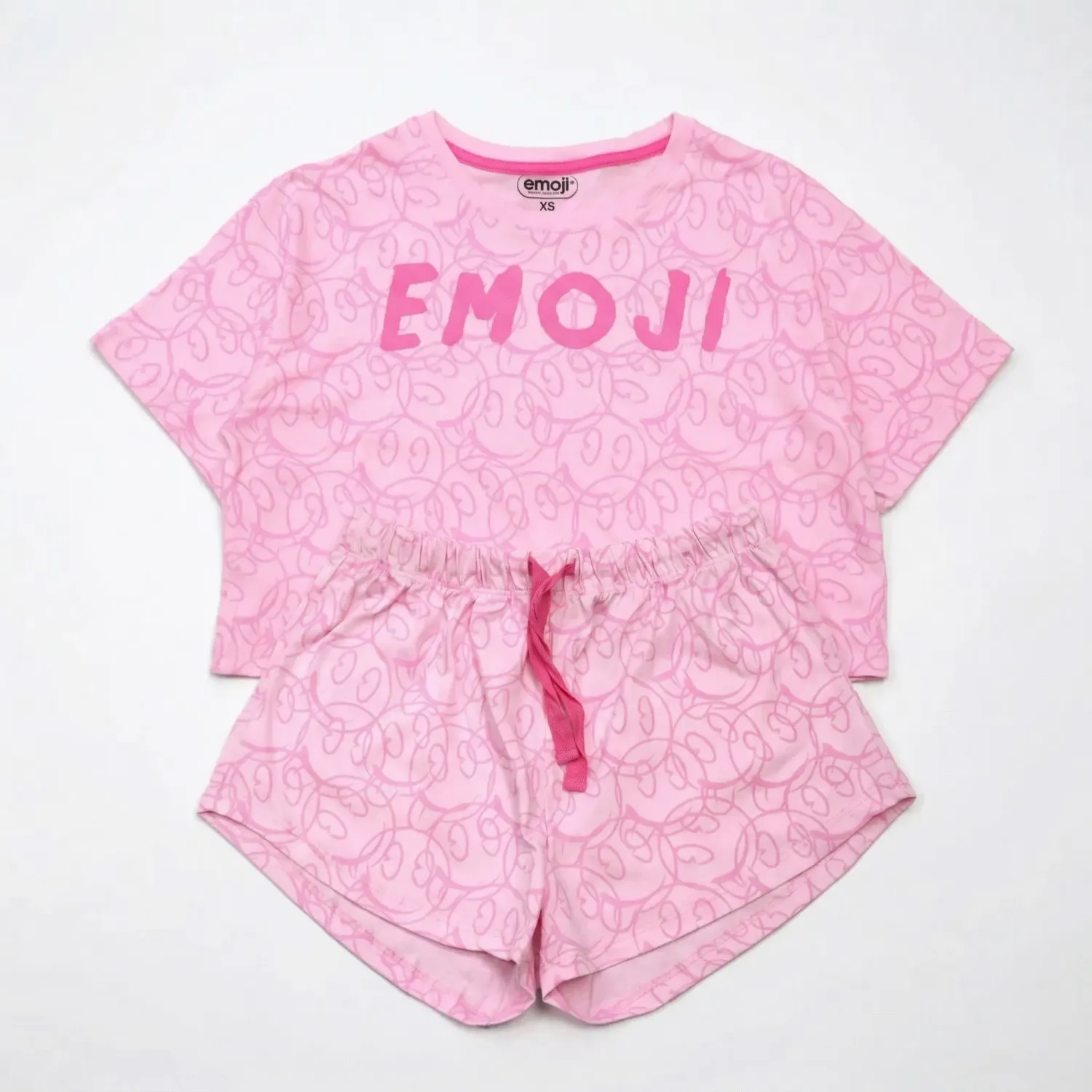 Pijama Emogic Mujer Emogic Emo-0018 color rosado | Platanitos