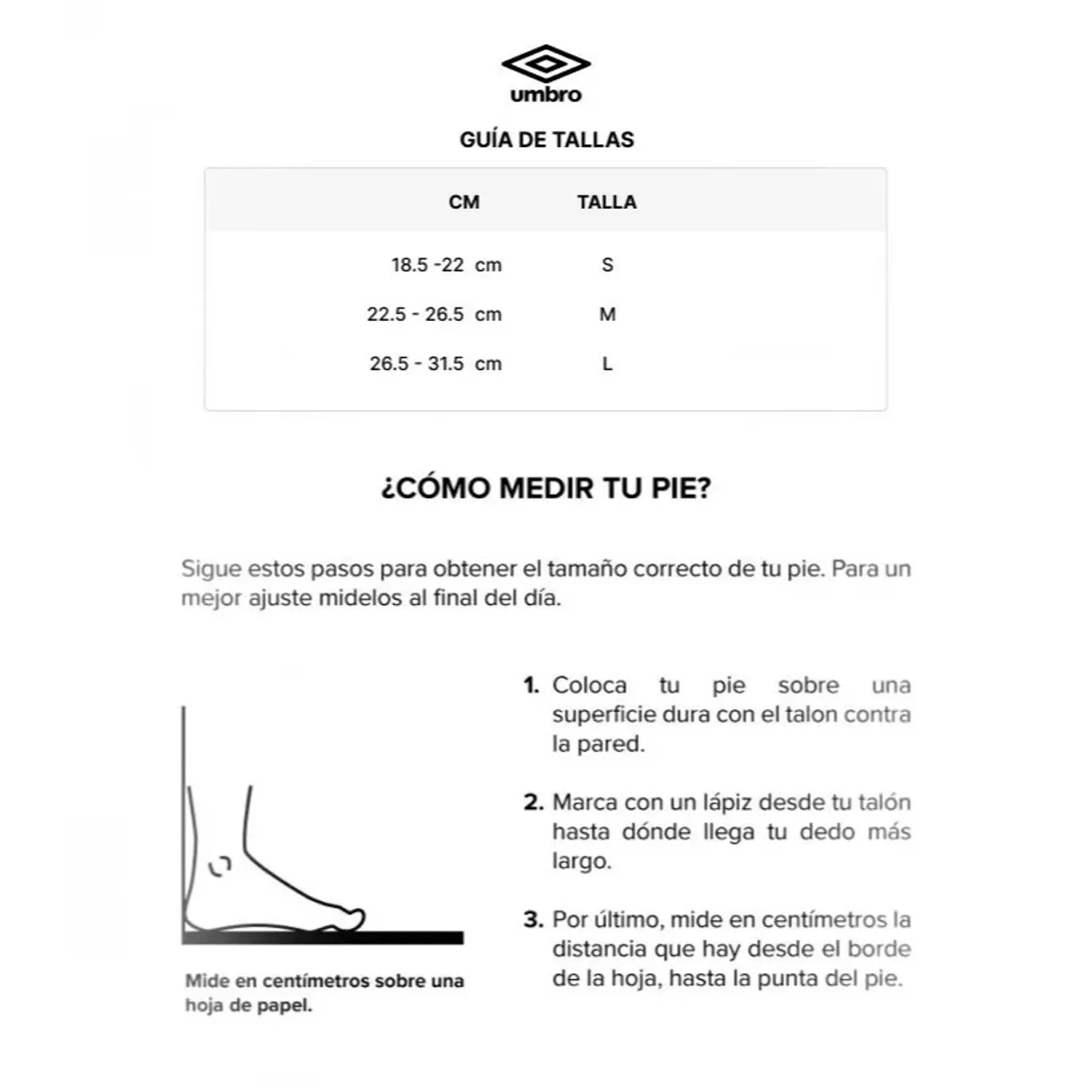 Pack Umbro De 3 Medias Deportivas Unisex Crew Sock J color blanco / negro | Platanitos