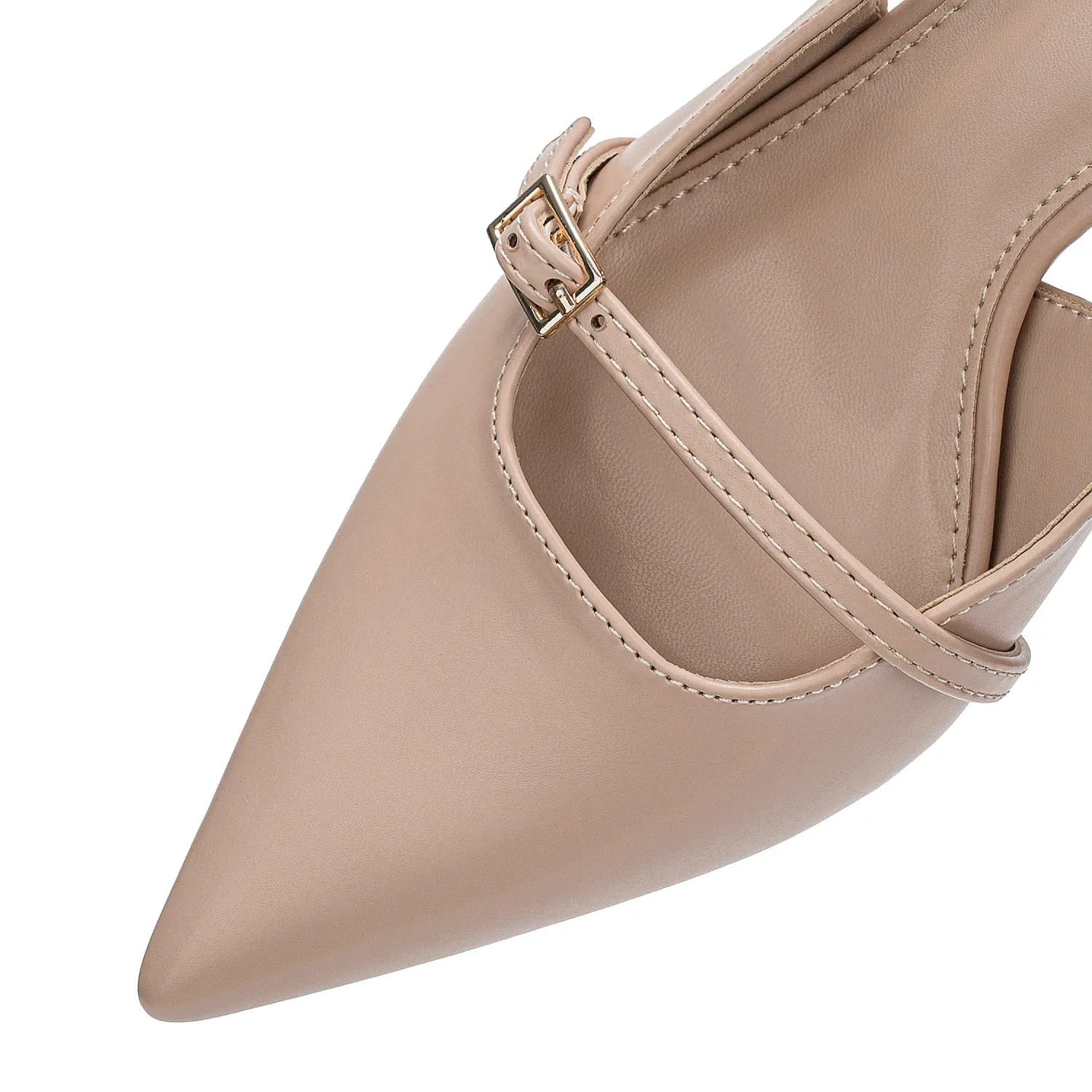 Calzado Platanitos Vestir Dama Cv Willa color piel | Platanitos