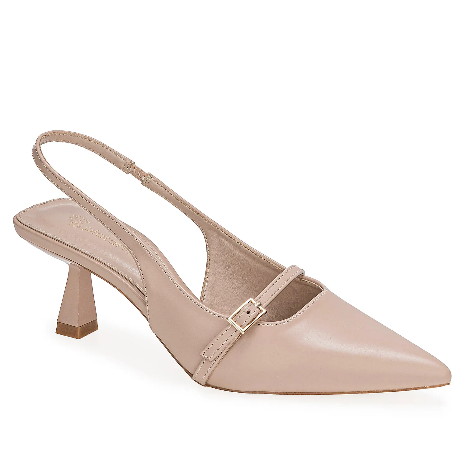 Calzado Platanitos Vestir Dama Cv Willa color piel | Platanitos