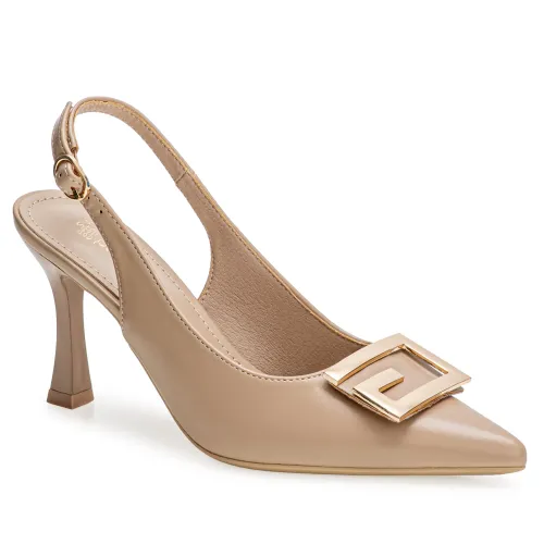 Platanitos Beige de Mujer modelo Calzado Dama Cv Noly sintéticos mujer 2025032017042048832 Sintético Sintético