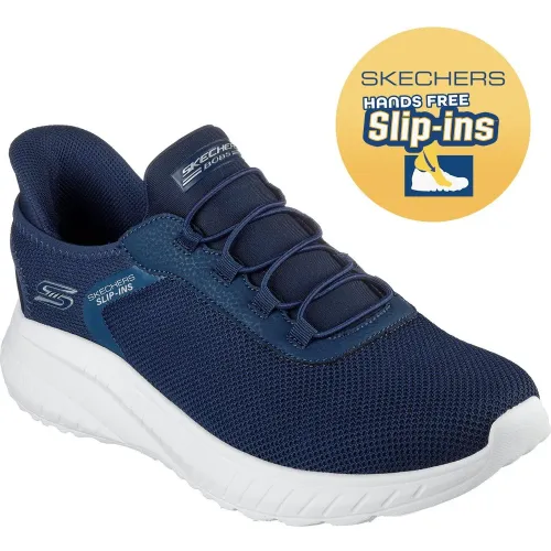 Skechers Azul de Hombre modelo Zapatillas Urbanas Hombre Bobs Squad Chaos Slip-Ins azules textiles hombre 2025032419203120094 Textil Textil