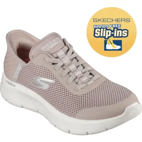 Skechers Beige de Mujer modelo Zapatillas Urbanas Mujer Go Walk Flex Slip-Ins beiges textiles mujer 2025032419203121530 Textil Textil