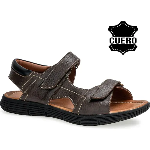 TIME VEROCHY Marron de Mujer modelo Sandalia Casual Mujer Tv16 marrones  mujer 2025032515182841538 Cuero SPANSON