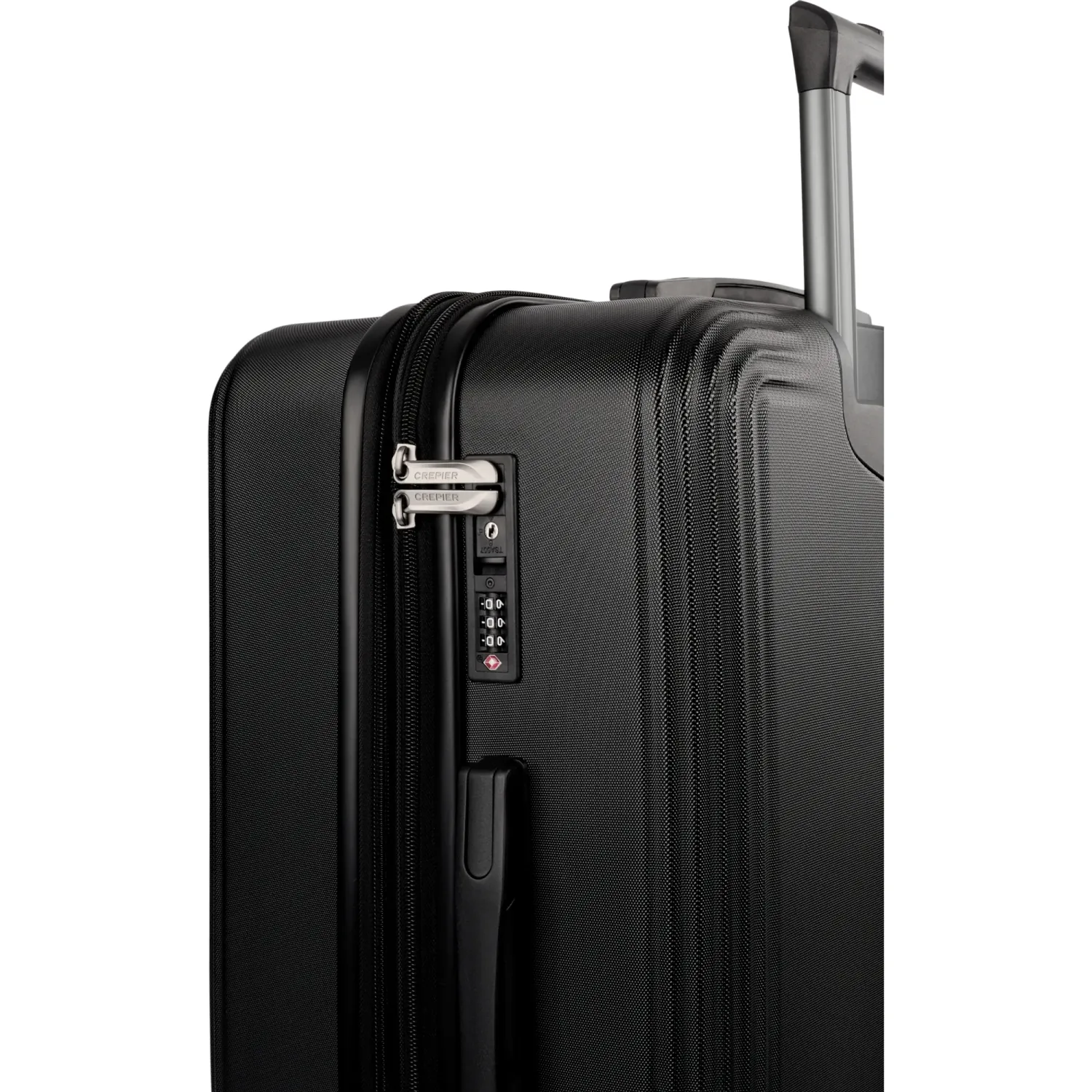 Maleta Crepier Dura Portland 2.0 24plg. Mediano color negro | Platanitos