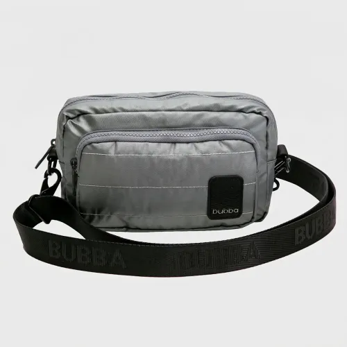 BUBBA BAGS Mini Bolso Mujer Metalizado Stone