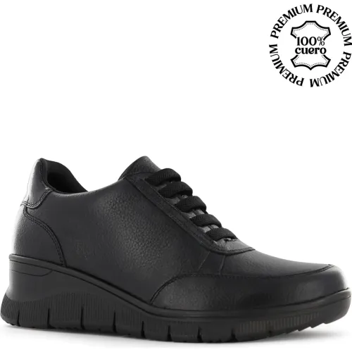Ecco Negro de Mujer modelo Zapatillas Urbanas Mujer Sigrid02 negros  mujer 2025033121594224777 Cuero PU