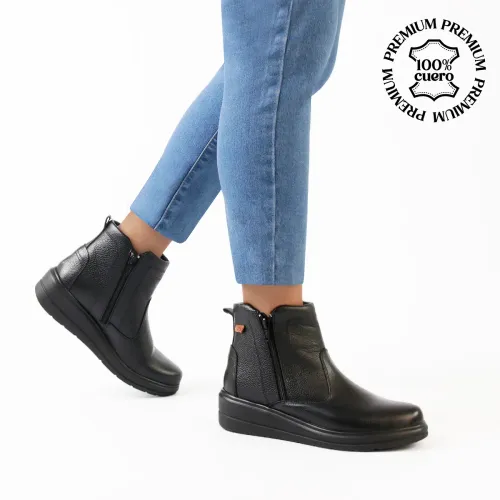 Ecco Botin Confort Mujer Split02