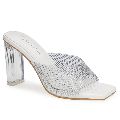 Platanitos Blanco de Mujer modelo Sandalia Dama Sv Anua blancos sintéticos mujer 2025040202392985880 Sintético Sintético