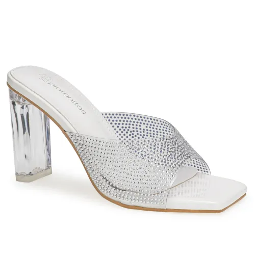Platanitos Blanco de Mujer modelo Sandalia Dama Sv Anua blancos sintéticos mujer 2025040202392985880 Sintético Sintético