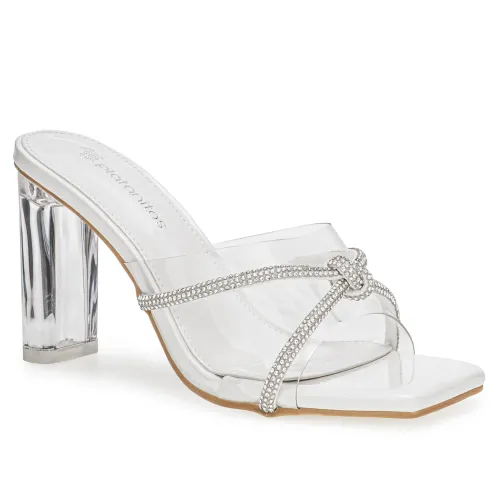 Platanitos Blanco de Mujer modelo Sandalia Dama Sv Han blancos sintéticos mujer 2025040202392985916 Sintético Sintético
