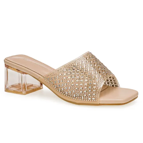 Platanitos Beige de Mujer modelo Sandalia Dama Sv Dary beiges sintéticos mujer 2025040202392986168 Sintético Sintético