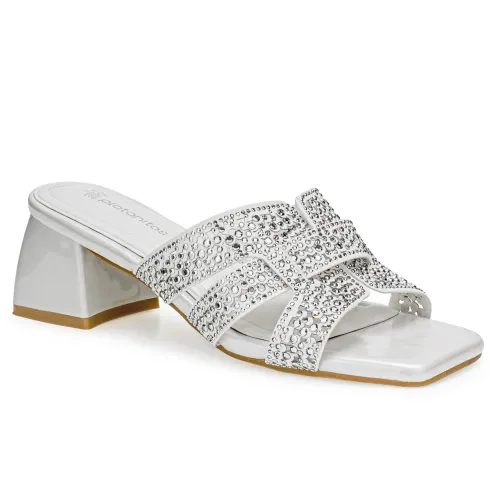 Platanitos Blanco de Mujer modelo Sandalia Dama Sv Gible blancos sintéticos mujer 2025040202392986258 Sintético Sintético