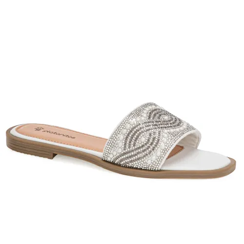 Platanitos Blanco de Mujer modelo Sandalia Dama Sf Egeo blancos sintéticos mujer 2025040219110827742 Sintético Sintético