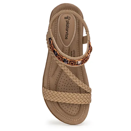 Platanitos Sandalia Dama Sf Etnia
