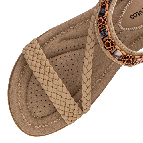 Platanitos Sandalia Dama Sf Etnia