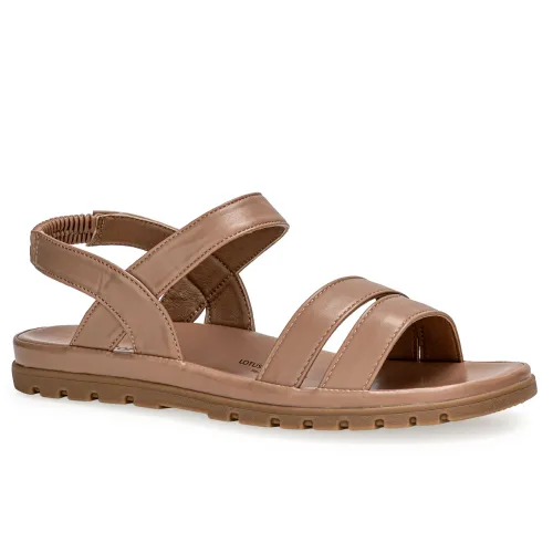 Platanitos Beige de Mujer modelo Sandalia Dama Sf Benta sintéticos mujer 2025040221432538604 Sintético Sintético