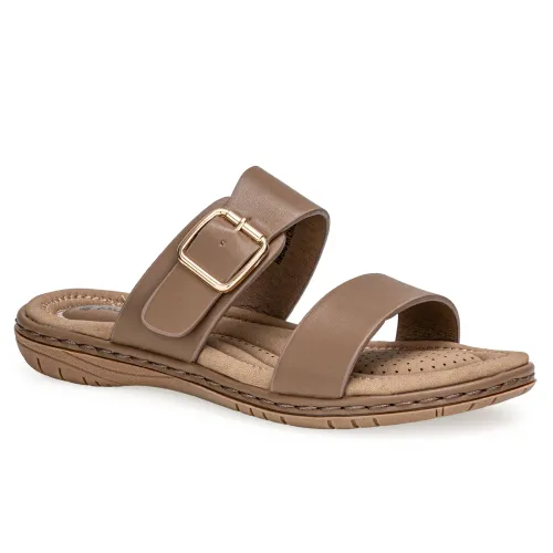 Platanitos Marron de Mujer modelo Sandalia Dama Sf Lind marrones sintéticos mujer 2025040221432538694 Sintético Sintético