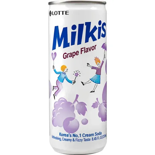 LOTTE Varios modelo Bebida Gasificada Con Leche Sabor A Uva (Milkis) varios 2025040321004990886