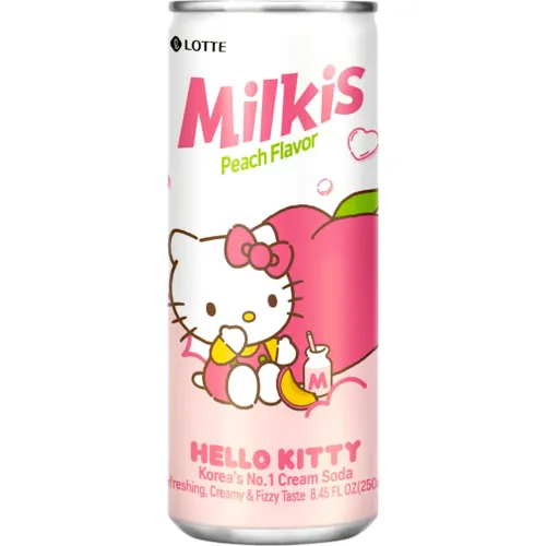 LOTTE Varios Bebida Gasificada Con Leche Sabor A Melocotón (Milkis)