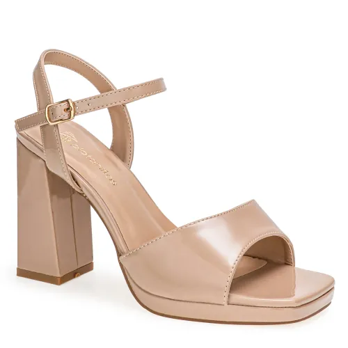 Platanitos Beige de Mujer modelo Sandalia Dama Svp Brooke pieles sintéticos mujer 2025041413212726478 Sintético Sintético