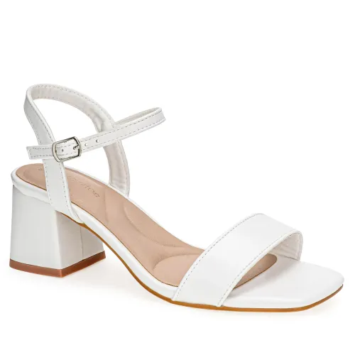 Platanitos Blanco de Mujer modelo Sandalia Dama Sv Azula blancos sintéticos mujer 2025041413212728497 Sintético Sintético