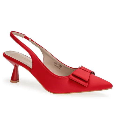 Platanitos Rojo de Mujer modelo Calzado Dama Cv Yzma rojos rojas roja sintéticos mujer 2025041413212729432 Sintético Sintético