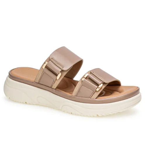 Platanitos Beige de Mujer modelo Sandalia Dama Sct Togo sintéticos mujer 2025041417374253235 Sintético Sintético
