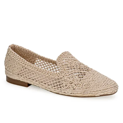 Platanitos Beige de Mujer modelo Alpargata Dama A Lovit beiges sintéticos mujer 2025041421011056543 Sintético Sintético
