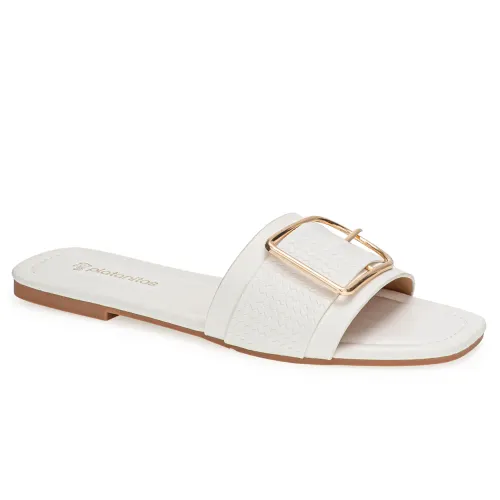 Platanitos Blanco de Mujer modelo Sandalia Dama Sf Lapi blancos sintéticos mujer 2025041421011056660 Sintético Sintético