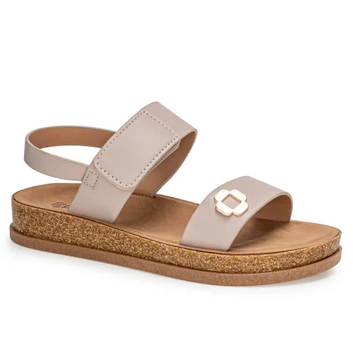Platanitos Beige de Mujer modelo Sandalia Dama S Libbe beiges sintéticos mujer 2025041421011056740 Sintético Sintético