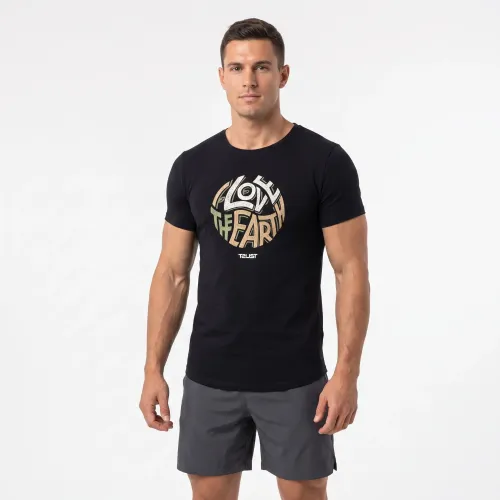 Polo Trust Urbano Hombre Earth color negro | Platanitos