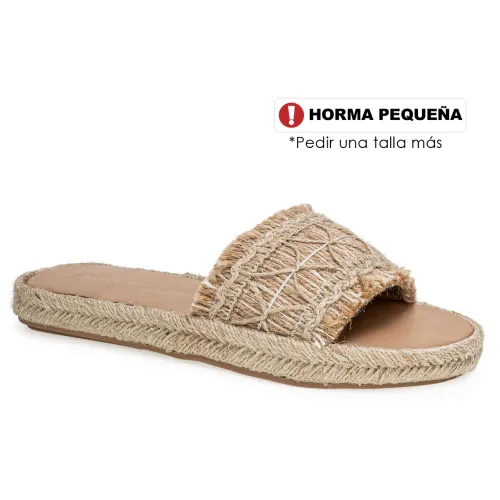 Platanitos Beige de Mujer modelo Sandalia Dama Sa Mendi beiges sintéticos mujer 2025041515514349905 Sintético Sintético