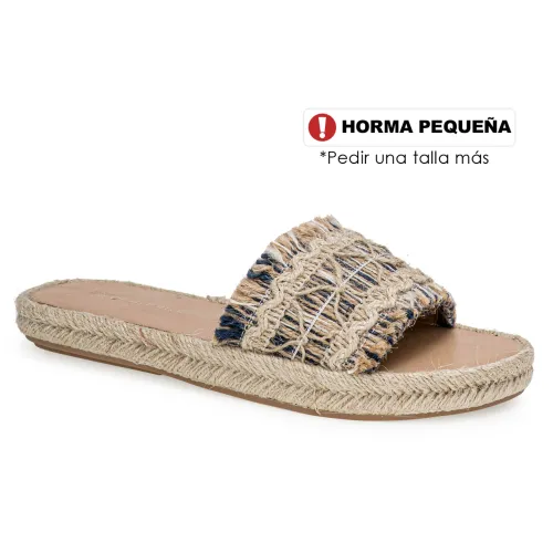 Platanitos Azul de Mujer modelo Sandalia Dama Sa Mendi azules beiges sintéticos mujer 2025041515514349923 Sintético Sintético