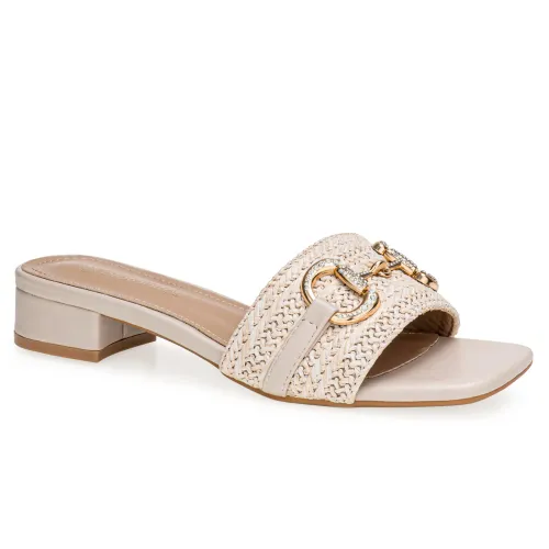 Platanitos Beige de Mujer modelo Sandalia Dama Sv-Drery beiges sintéticos mujer 2025041515514349941 Sintético Sintético