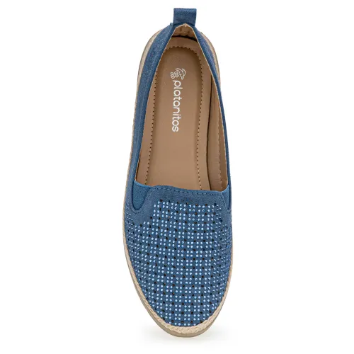 Platanitos Alpargata Dama A Kina