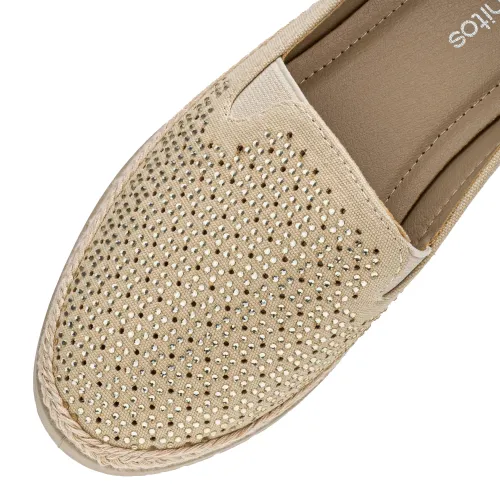 Platanitos Alpargata Dama A Kina