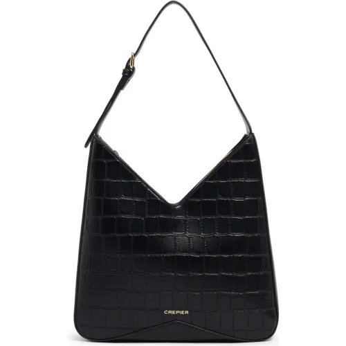 CREPIER Negro de Mujer modelo Bolso Mujer Hobo Raffa Mediano mujer 2025041614593001799  