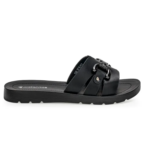Platanitos Sandalia Dama Sf Black