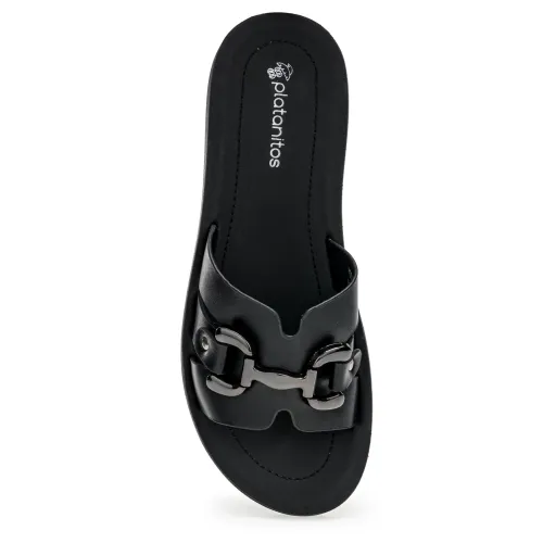 Platanitos Sandalia Dama Sf Black