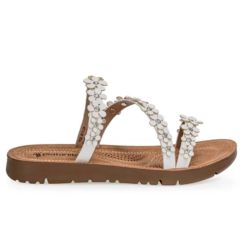 Platanitos Sandalia Dama Sf Flor