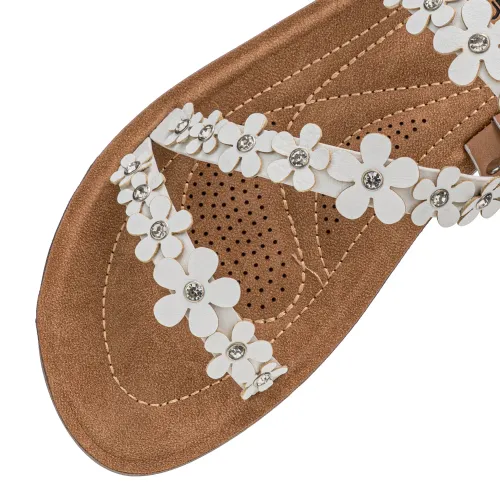 Platanitos Sandalia Dama Sf Flor