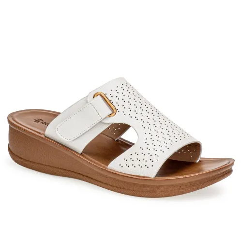 Platanitos Blanco de Mujer modelo Sandalia Dama Sw 20h0 blancos sintéticos mujer 2025042121052496093 Sintético Sintético