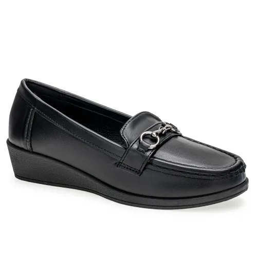 Platanitos Negro de Mujer modelo Mocasin Dama Mw Liza negros sintéticos mujer 2025042121052496363 Sintético Sintético