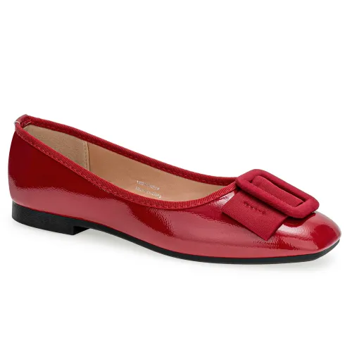 Platanitos Rojo de Mujer modelo Calzado Dama Ch Mely rojos rojas roja sintéticos mujer 2025042121052496471 Sintético Sintético