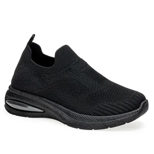 Platanitos Negro de Mujer modelo Zapatilla Dama Zf Sun negros sintéticos mujer 2025042121052496759 Sintético Sintético