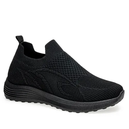 Platanitos Negro de Mujer modelo Zapatilla Dama Zf Florida negros sintéticos mujer 2025042121052496813 Sintético Sintético